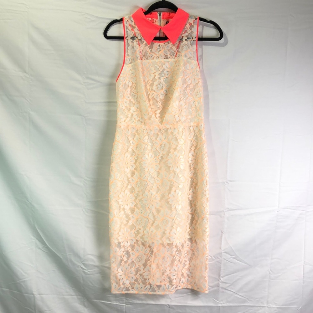 Macy’s Neon Detail Dress